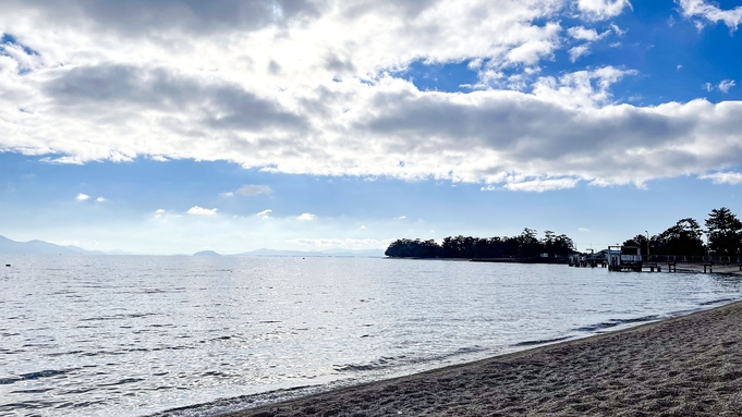 【無料朝食付】琵琶湖湖畔で迎える朝は景色を見ながらのんびりモーニング♪【絶品サンドイッチ】